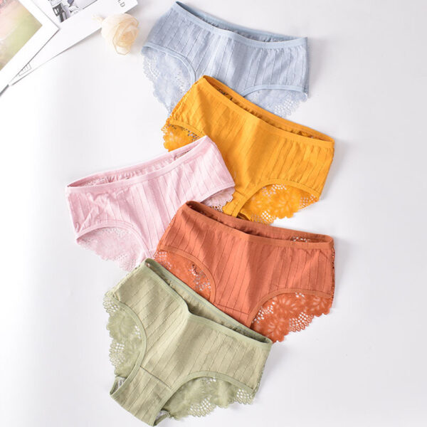 Comfortable seamless cotton panties for women, high waist underwear, Sexy, Ultra-thin