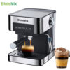 BioloMix - Italian type espresso machine, 20 bars, with milk frother, for espresso, cappuccino, latte and mocha
