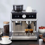 HiBREW - Barista Pro conical grinder 19 bars, for espresso, commercial level, for home, coffee, hotel, restaurant