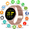Digital sports watch for men and women, electronic bracelet, fitness clock, for Android and IOS, with box