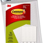 Command Large Picture Hanging Strips Heavy Duty, White, Holds up to 16 lbs, 14-Pairs, Easy to Open Packaging