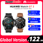 HUAWEI - GT 2 connected watch, Global version, blood oxygen monitor, 14 days, phone calls, heart rate monitor, in stock